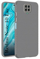 For Redmi Note 10 Lite Back Cover Case (Liquid Silicone | Side Grip | Camera Protection)