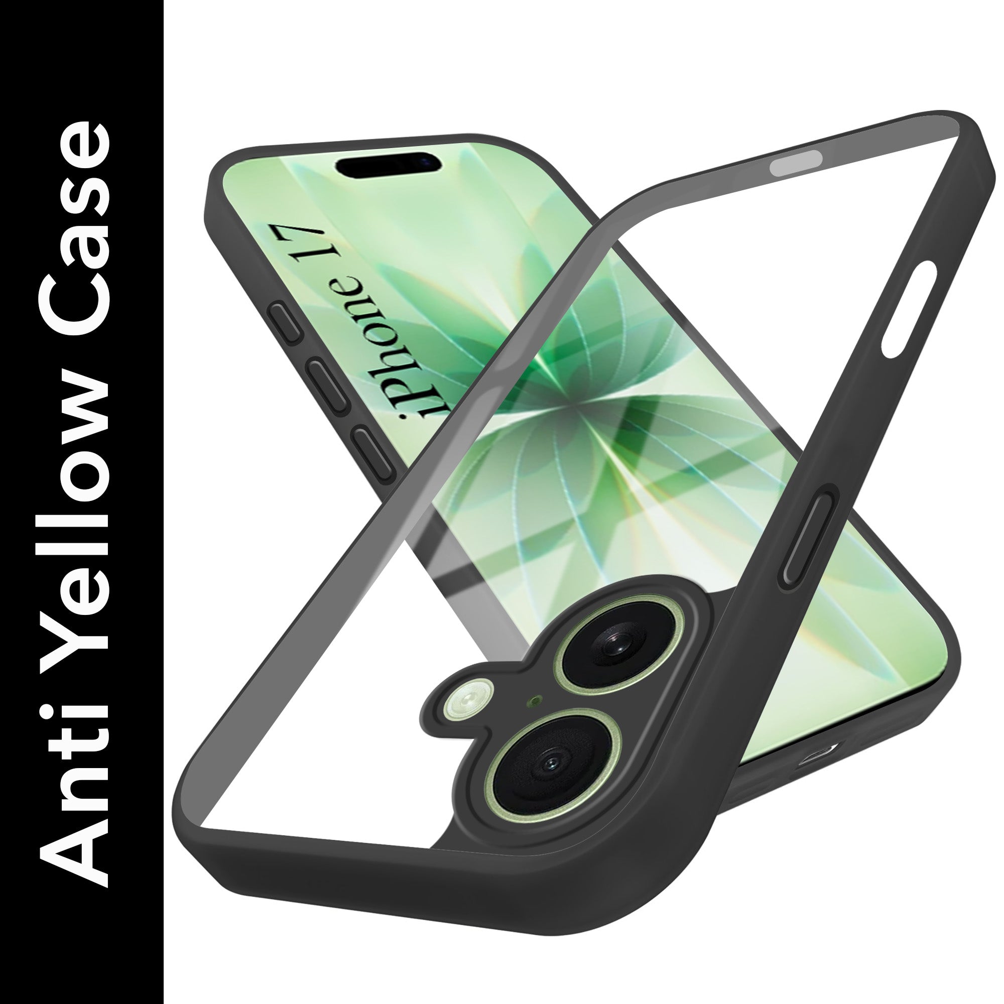 For Apple iPhone 17 Back Cover Case Ultra-Hybrid (Lifetime Anti Yellow | Anti Scratch | Crystal Clear Shockproof)