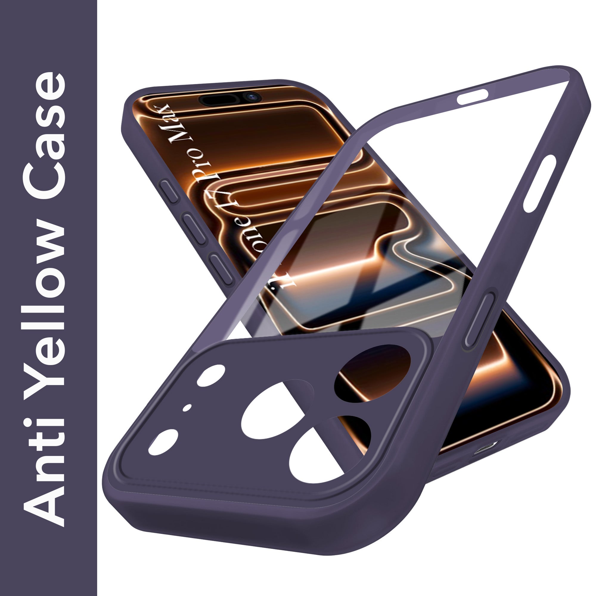 For Apple iPhone 17 Pro Max Back Cover Case Ultra-Hybrid (Lifetime Anti Yellow | Anti Scratch | Crystal Clear Shockproof)