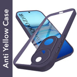For Vivo iQOO Z10R Back Cover Case (Lifetime Anti Yellow | Anti Scratch | Crystal Clear Shockproof)