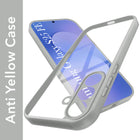 For Samsung Galaxy S25 FE Back Cover Case (Lifetime Anti Yellow | Anti Scratch | Crystal Clear Shockproof)