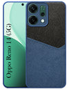 For Oppo Reno14 5G | Oppo Reno 14 5G Back Cover Case (Dual Colour Stitch | Professional Minimalist Feel | Soft and Flexible)