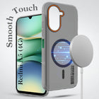 For Redmi A5 4G Back Cover Case (Soft Touch | Camera Bump Protection | MagSafe Compatible | Matte Finish)