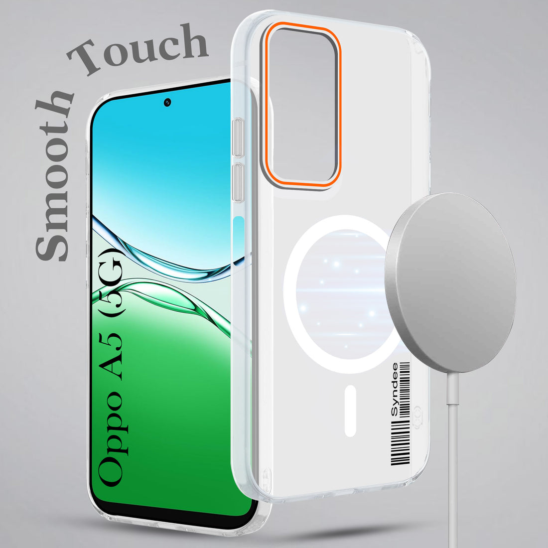 For Oppo A5 5G Back Cover Case (Soft Touch | Camera Bump Protection | MagSafe Compatible | Matte Finish)