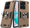 For Vivo T1 Pro 5G Back Cover Case Hybrid Armor (Shockproof Dual Layer Polycarbonate |Ring Holder Kickstand)
