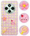 For Poco C75 | Poco M7 Back Cover Case (3D Cute Cartoons | Hard Back Side Soft | Matte Premium Finish | HD Printing)