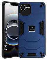 For iPhone 16e Back Cover Case (Hybrid Armor | Slim Dual Layer | Shockproof Lightweight)
