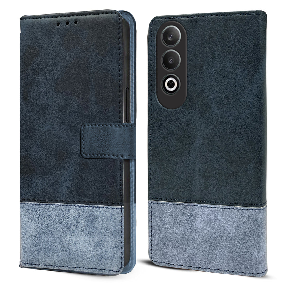 For Oneplus Nord CE 4 Flip Case Cover (Professional Dual Leather Wallet with Magnetic Closure)