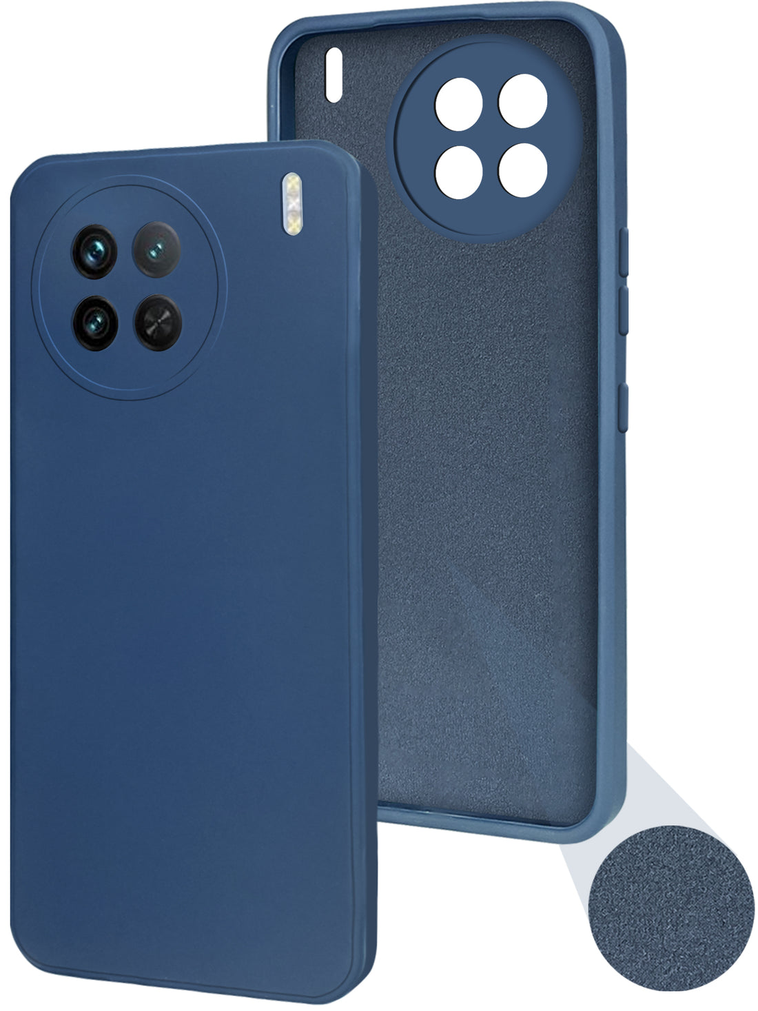 For Vivo X90 Back Cover ( Silicone Clear Shockproof Case with Camera Protection | Soft and Flexible | Transparent)