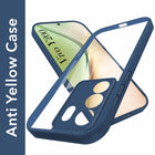 For Vivo Y200 Back Cover Case Ultra-Hybrid  (Lifetime Anti Yellow | Anti Scratch | Crystal Clear Shockproof)