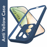 For Vivo Y200 Back Cover Case Ultra-Hybrid  (Lifetime Anti Yellow | Anti Scratch | Crystal Clear Shockproof)