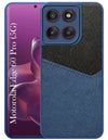 For Motorola Moto Edge 60 Pro Back Cover Case (Dual PU Leather Stitch | Professional Minimalist | Soft and Flexible)