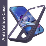 For Motorola Moto G96 Back Cover Case (Lifetime Anti Yellow | Anti Scratch | Crystal Clear Shockproof)