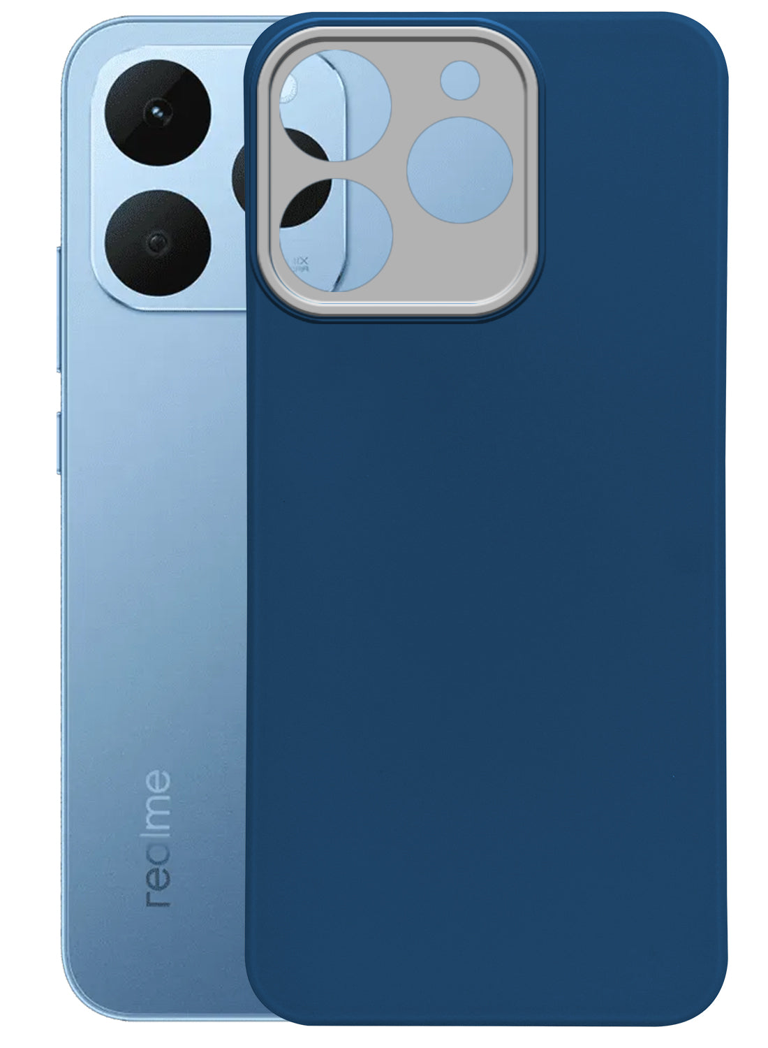 For Realme 15T | Realme Narzo 90 Back Cover Case (Dual Color Matte Finish | Full Camera Protection | Sleek and Professional)