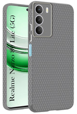 For Realme Narzo 80 Lite 5G Back Cover Case (Liquid Silicone | Side Grip | Camera Protection)