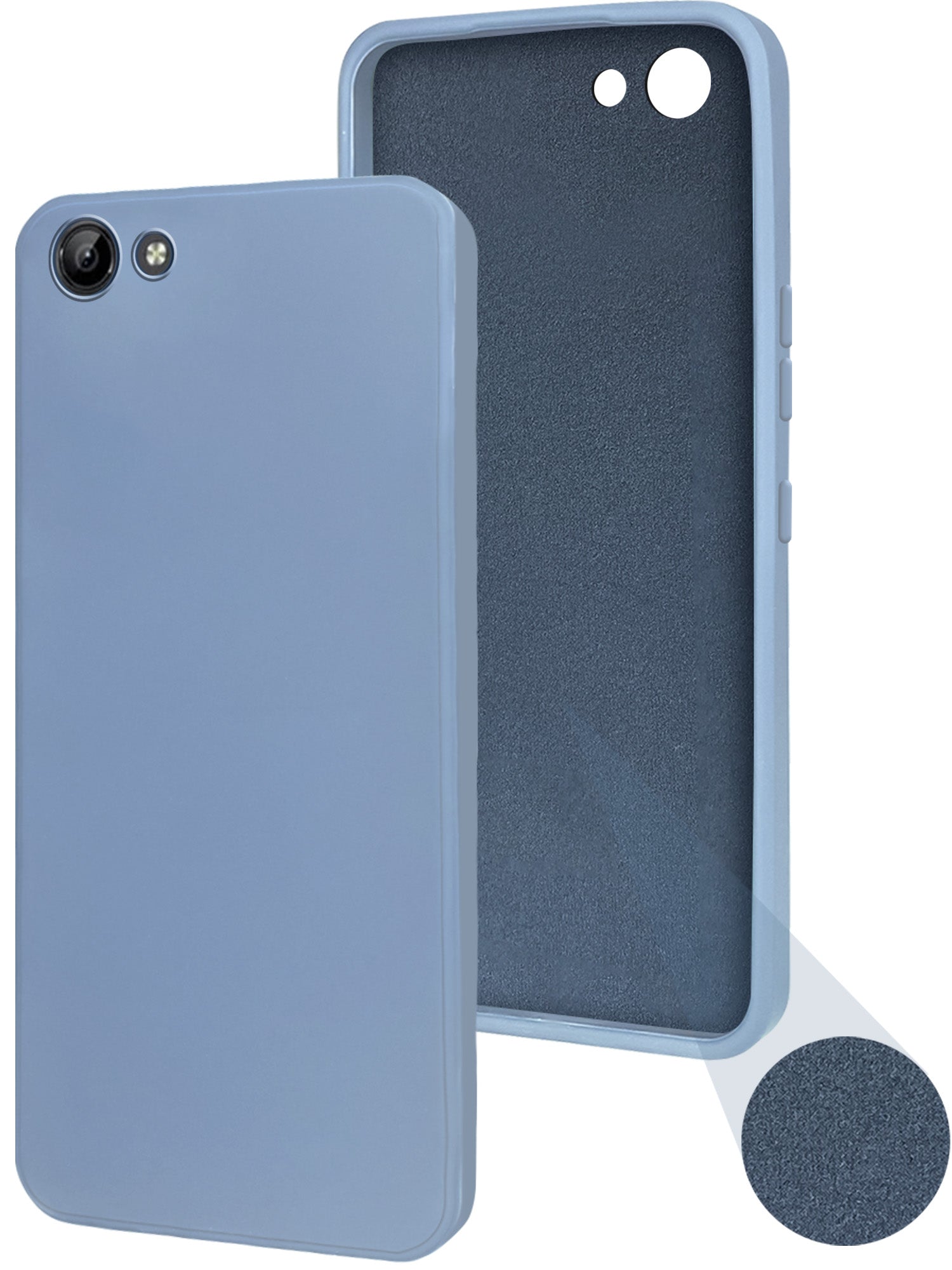 For Vivo Y71 Back Cover ( Silicone Clear Shockproof Case with Camera Protection | Soft and Flexible | Transparent)