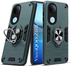 For Vivo iQOO Z10R Back Cover Case (Shockproof Polycarbonate Dual Layer Hybrid Armor)