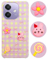 For Oppo A3X (4G/5G) | Oppo A3 5G Back Cover Case (3D Cute Cartoons | Hard Back Side Soft | Matte Premium Finish | HD Printing)
