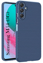 For Samsung Galaxy M54 5G Back Cover Case (Liquid Silicone | Side Grip | Camera Protection)
