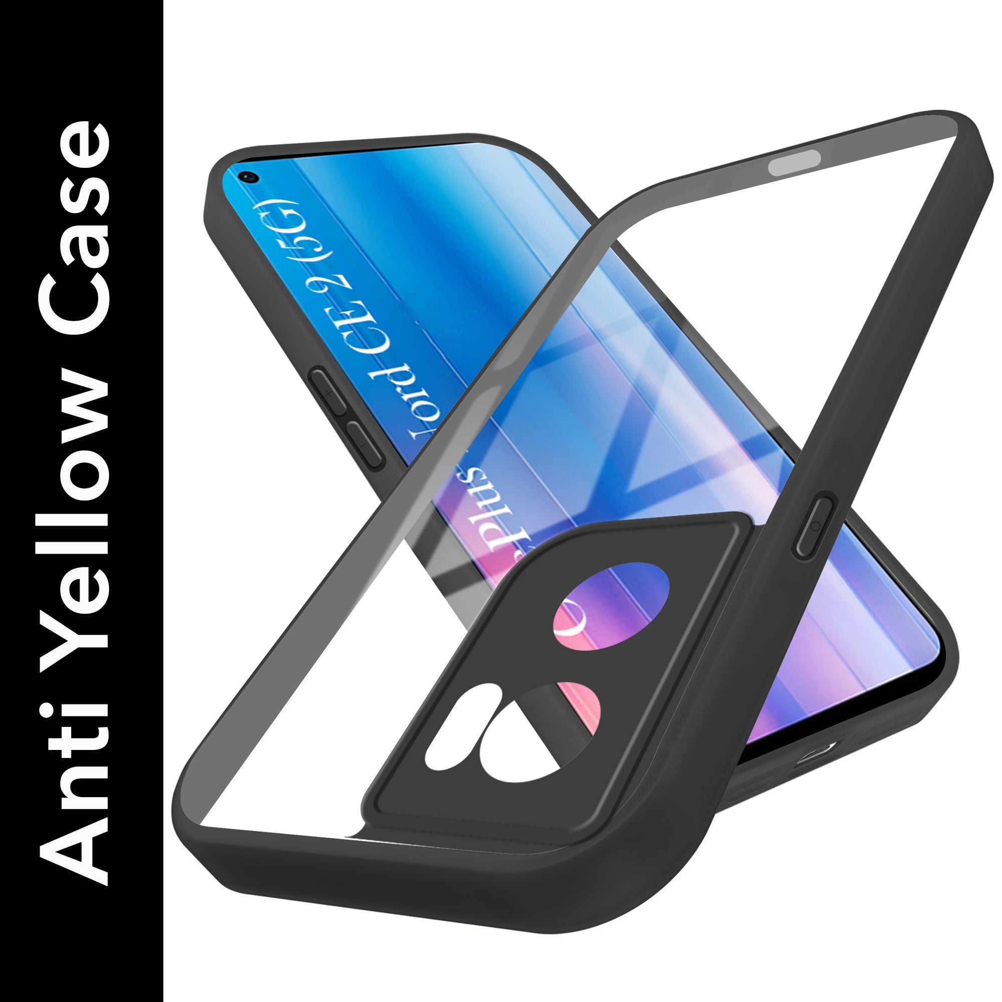 For OnePlus Nord CE 2 5G Back Cover Case Ultra-Hybrid (Lifetime Anti Yellow | Anti Scratch | Crystal Clear Shockproof)