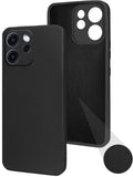 For Oppo Reno 15c Back Cover Case (Matte Finish Silicone with Inside Fiber Cloth)