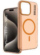 For Apple iPhone 15 Pro Max Back Cover Case  (Soft Touch | Camera Bump Protection | MagSafe Compatible | Matte Finish)