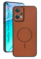 For OnePlus Nord CE 2 Lite 5G Back Cover Case PU Leather (Texture Grip Design | Professional Minimalist | Camera Protection | Soft and Flexible)