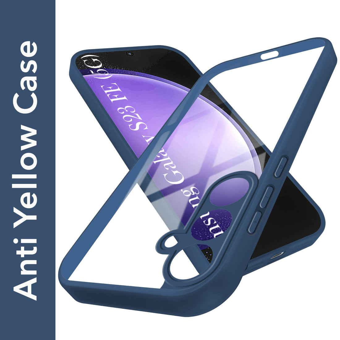 For Samsung Galaxy S23 FE 5G Back Cover Case (Lifetime Anti Yellow | Anti Scratch | Crystal Clear Shockproof)