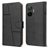 For Xiaomi Poco F7 5G Flip Cover Case ( Stitched Leather with Magnetic Closure)