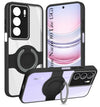 For Realme Narzo 80 Lite 5G Back Cover Case with stand (Built-in Ring Holder Kickstand | Lifetime Anti Yellow | Camera Protection)