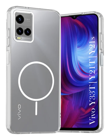 For Vivo Y33T | Vivo Y21T | Vivo Y21s Back Cover Case Silicone (Slim Paper Thin | Camera Protection Bump | Minimalist Professional | Soft Flexible)