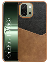 For OnePlus 13s (Dual PU Leather Stitch | Professional Minimalist | Soft and Flexible)
