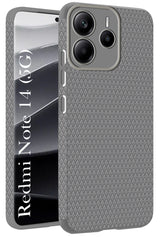For Redmi Note 14 Back Cover Case (Liquid Silicone | Side Grip | Camera Protection)