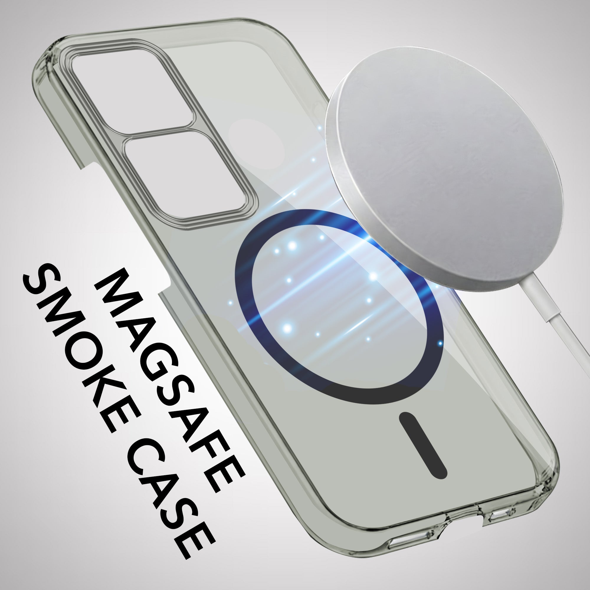 For Vivo V30 | Vivo V30 Pro 5G Back Cover Case Lifetime Anti-Yellow MagSafe Compatible Clear (Sleek Hard Crystal | Shockproof and Camera Protection)