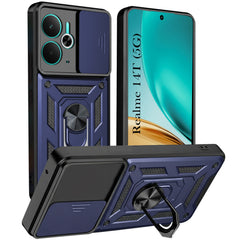 For Realme 14T Back Cover Case (Hybrid Dual Armor Polycarbonate)