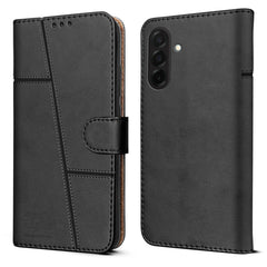 For Samsung Galaxy A26 5G Flip Cover Case ( Stitched Leather with Magnetic Closure)