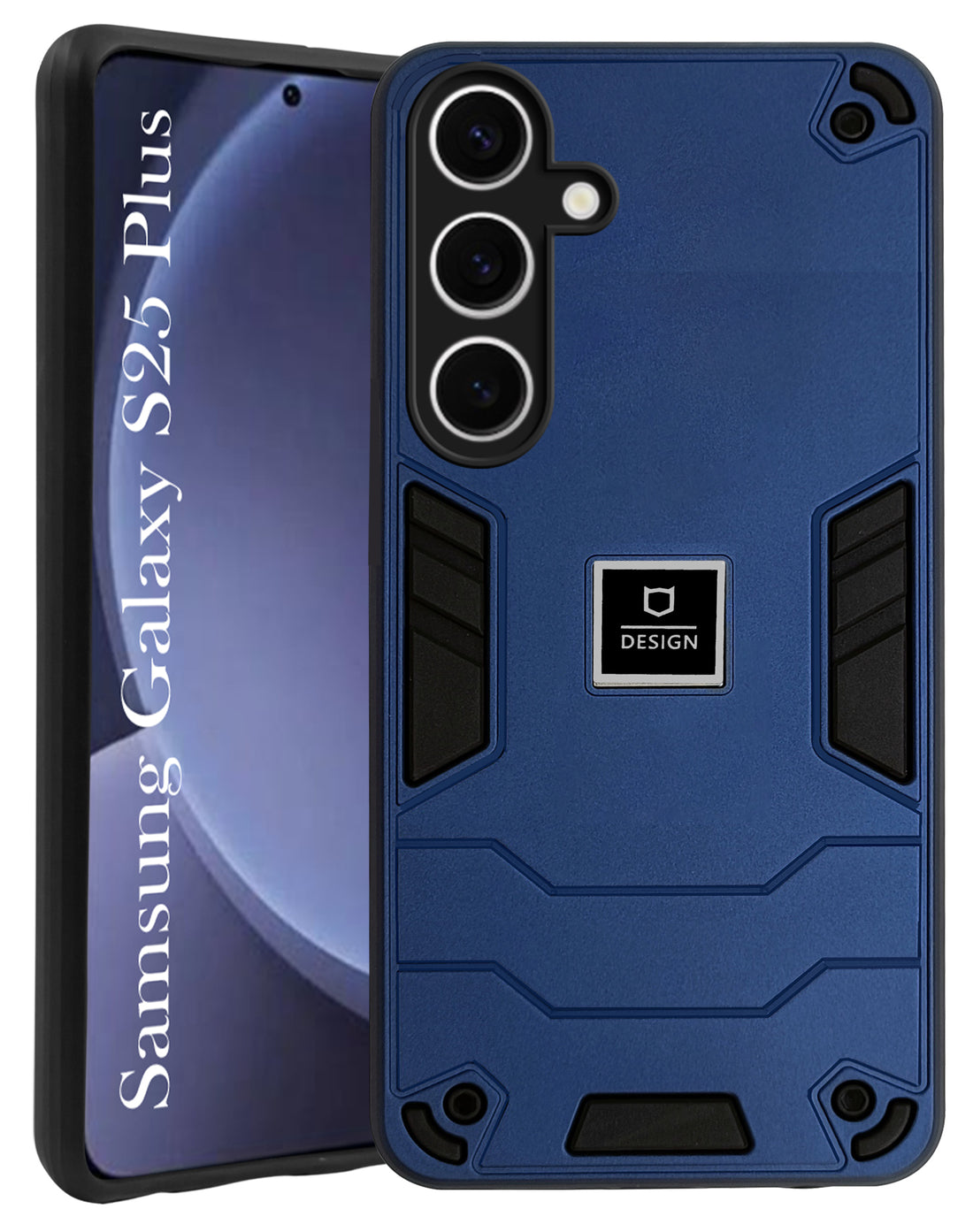 For Samsung Galaxy S25 Plus Back Cover Case (Lightweight Hybrid Shockproof Polycarbonate)