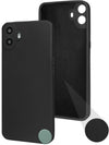 For Nothing CMF Phone 1 Back Cover Case (Matte Finish Silicone with Inside Fiber cloth)