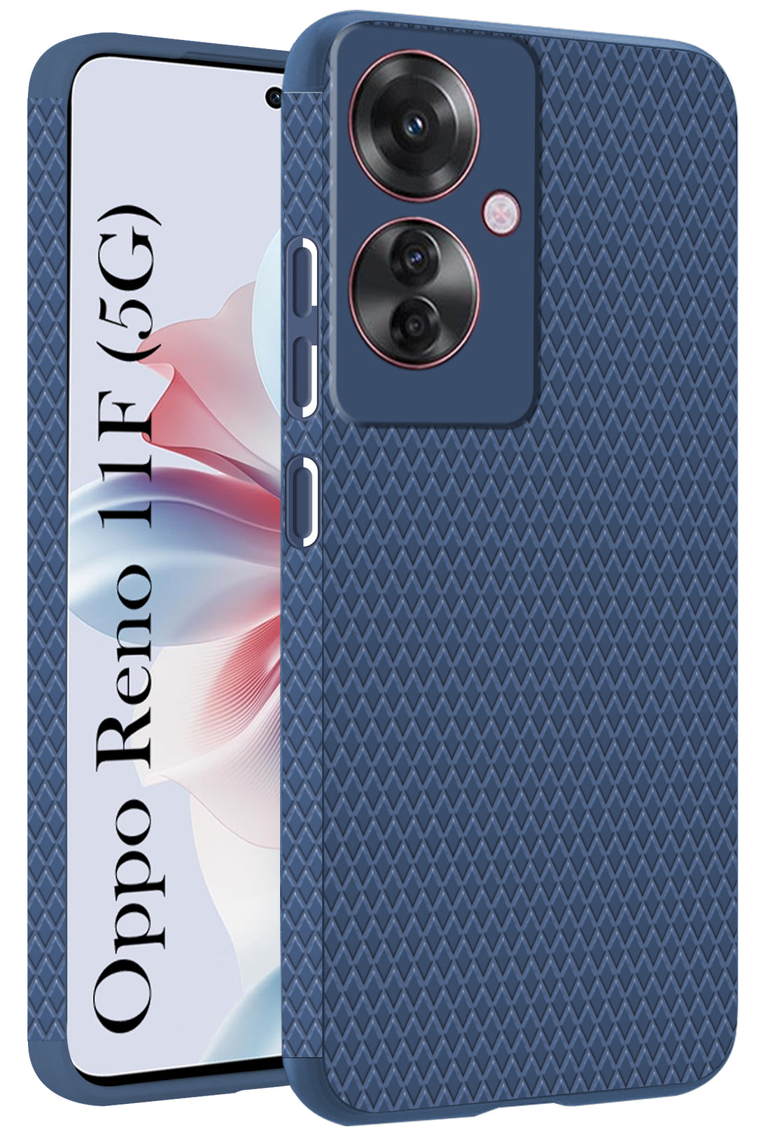 For Oppo Reno11 F 5G | Oppo Reno 11F 5G Back Cover Case (Liquid Silicone | Side Grip | Camera Protection)