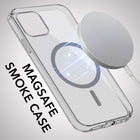 For Apple iPhone 12 Back Case Cover Lifetime Anti-Yellow MagSafe Compatible Clear (Sleek Hard Crystal | Camera Protection and Shockproof)