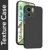 For Motorola Moto Edge 40 Back Cover Case (Liquid Silicone | Side Grip | Camera Protection)