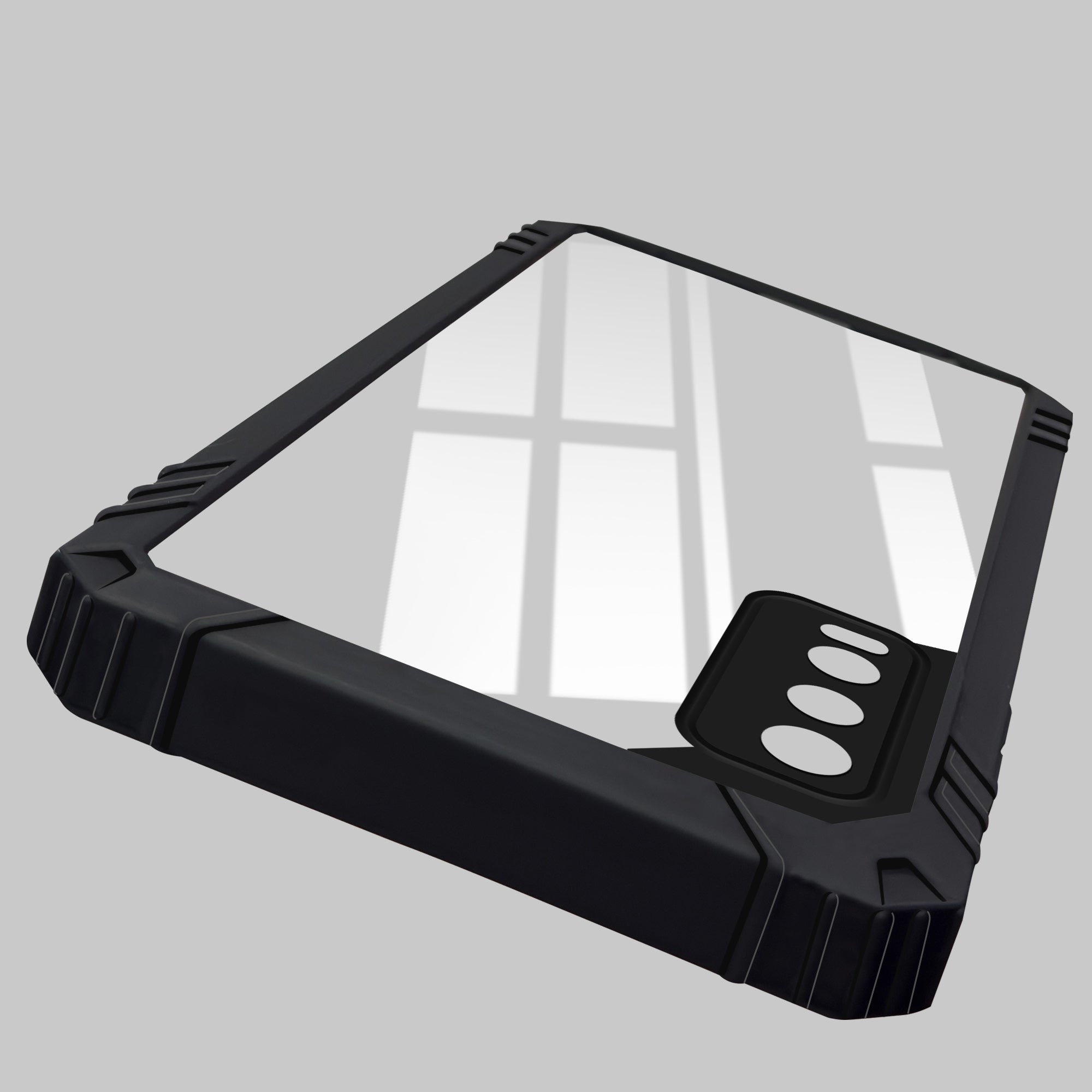 For Vivo Y20A | Y20T | Y20G Back Cover Case (Ultimate Shockproof Bumpers | Anti Yellow | Rugged Armor | Hybrid PC | Black )
