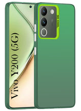 For Vivo Y200 Hard Back Cover Case (Velvet Touch | Professional Glossy Finish | Camera Protection Bump)