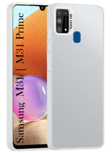 For Samsung Galaxy M31  | M31 Prime Hard Back Cover Case (Velvet Touch | Professional Glossy Finish | Camera Protection Bump)