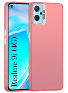 For Realme 9i Hard Back Cover Case (Velvet Touch | Professional Glossy Finish | Camera Protection Bump)