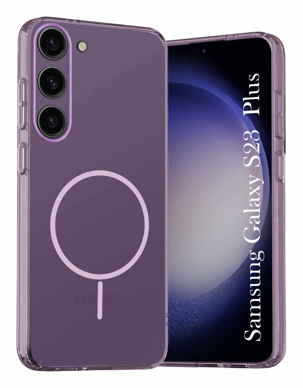 For Samsung Galaxy S23 Plus Back Cover Case Silicone (Slim Paper Thin | Camera Protection Bump | Minimalist Professional | Soft Flexible)