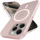 For Apple iPhone 15 Pro Max Back Cover Case  (Frosted Matte Feel | MagSafe Compatible Wireless Charging | Polycarbonate Material)