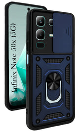 For Infinix Note 50x Back Cover Case (Hybrid Dual Armor Polycarbonate)