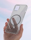 For Apple iPhone 11 Pro Back Case Cover Crystal Anti Yellow (Unbreakable PC | MagSafe Wireless Charging Support |Camera Protection Bump)