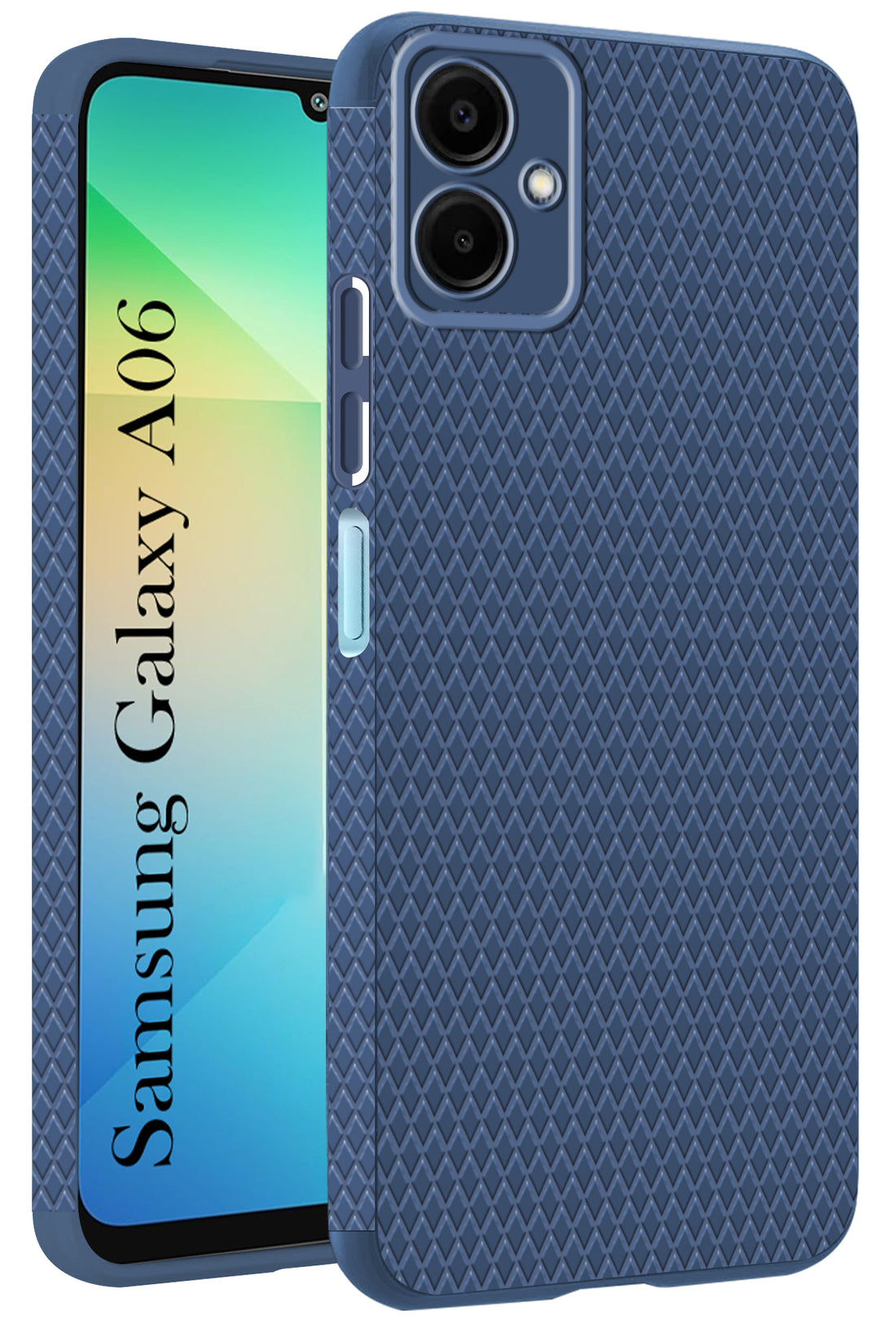 For Samsung Galaxy A06 Back Cover Case (Liquid Silicone | Side Grip | Camera Protection)